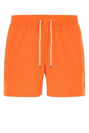 Polo Ralph Lauren Logo Patch Drawstring Swimming Shorts