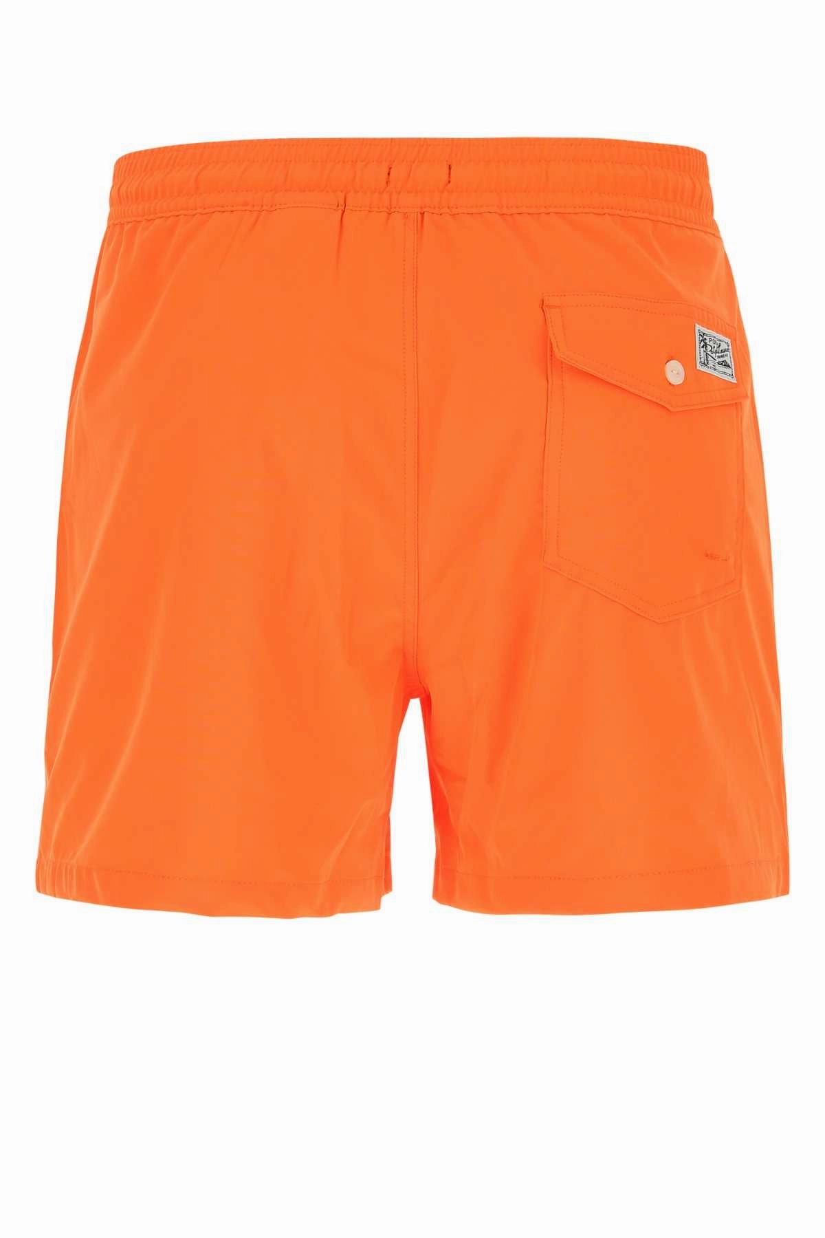 Polo Ralph Lauren Logo Patch Drawstring Swimming Shorts