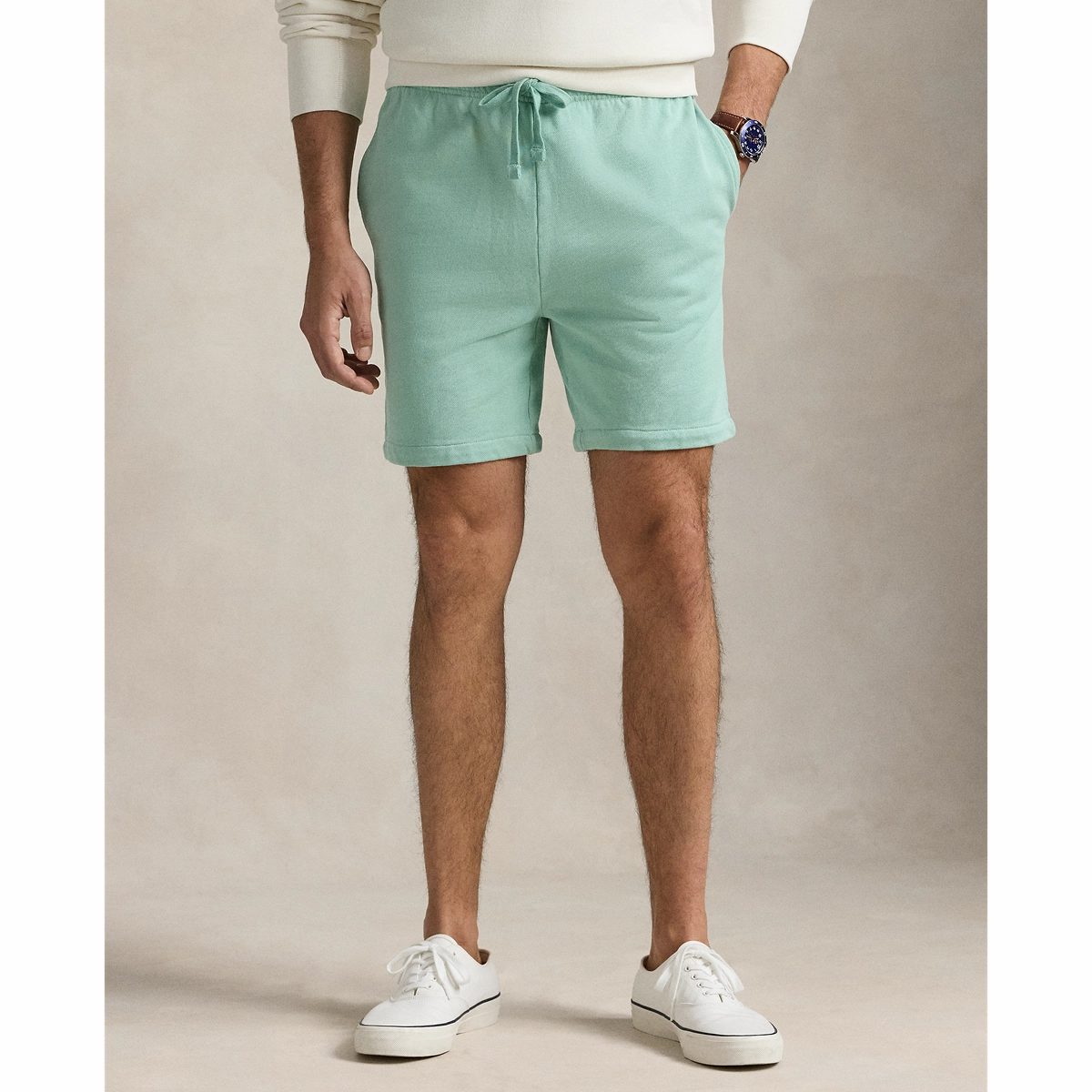Polo Ralph Lauren Loopback Terry Shorts - CELADON GREEN