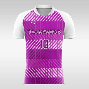 Purple-Ribbon-Men’s Sublimated Soccer Jersey