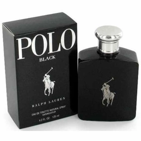 Ralph Lauren IM-4TMA-G8DX Polo Black for Men's Eau De Toilette Spray, 4.2 Ounce