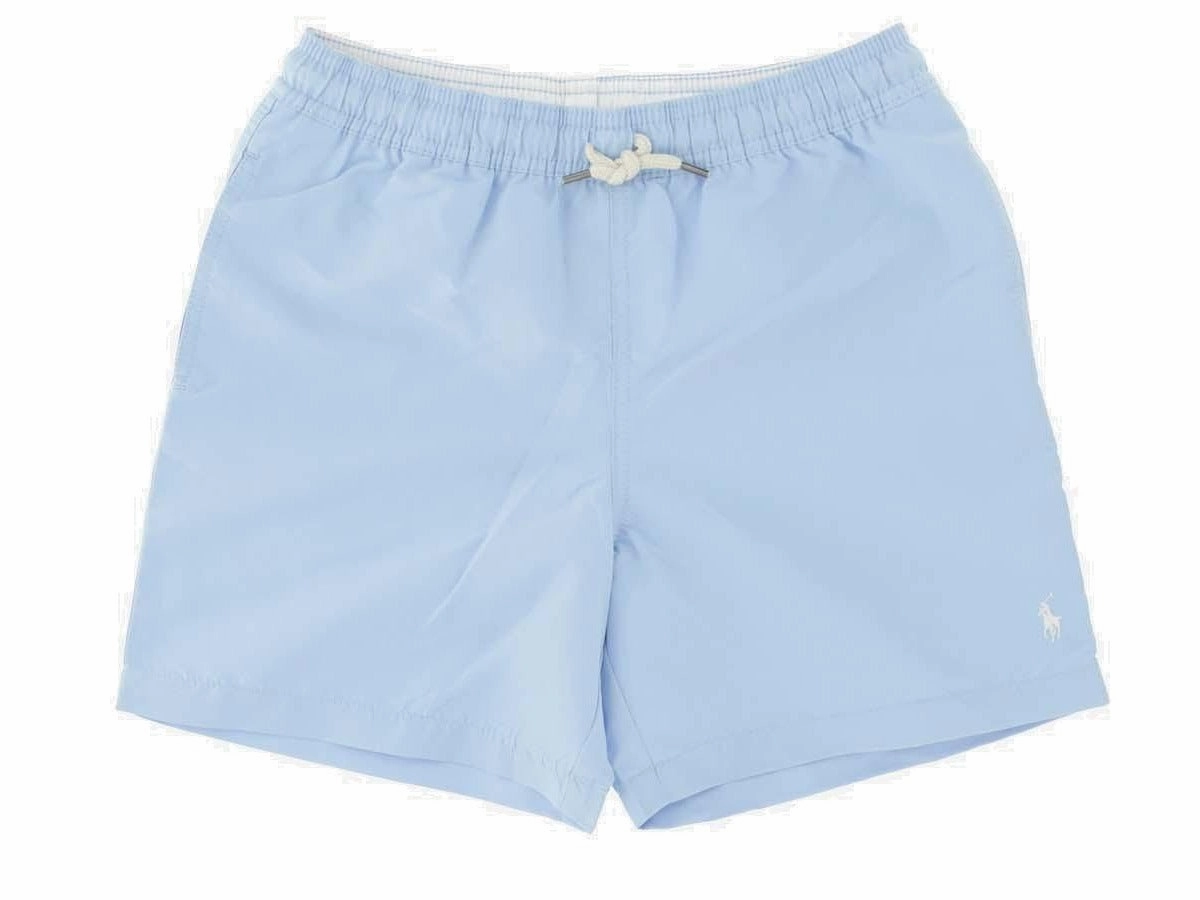 Ralph Lauren Kids Polo Pony Drawstring Swim Shorts