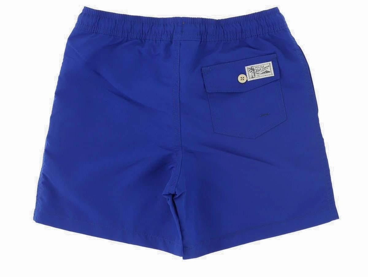 Ralph Lauren Kids Polo Pony Drawstring Swim Shorts
