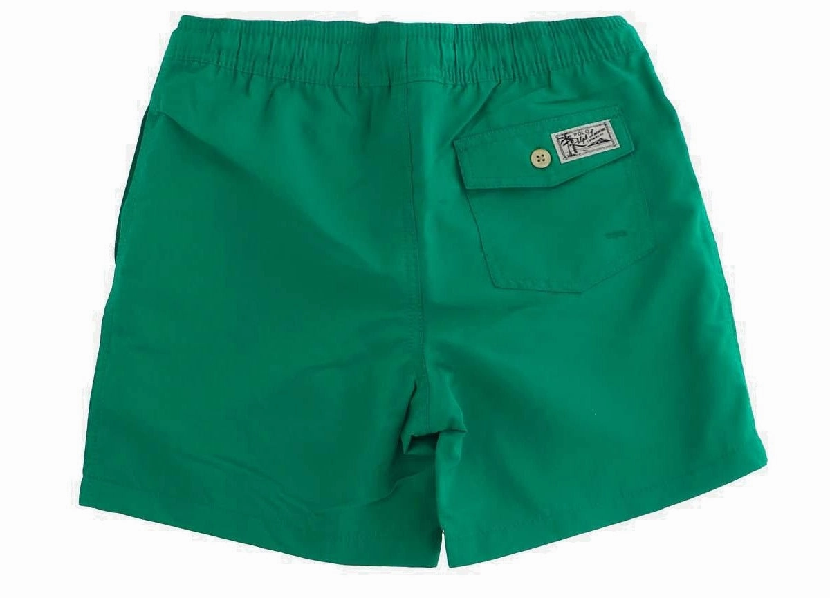 Ralph Lauren Kids Polo Pony Drawstring Swim Shorts
