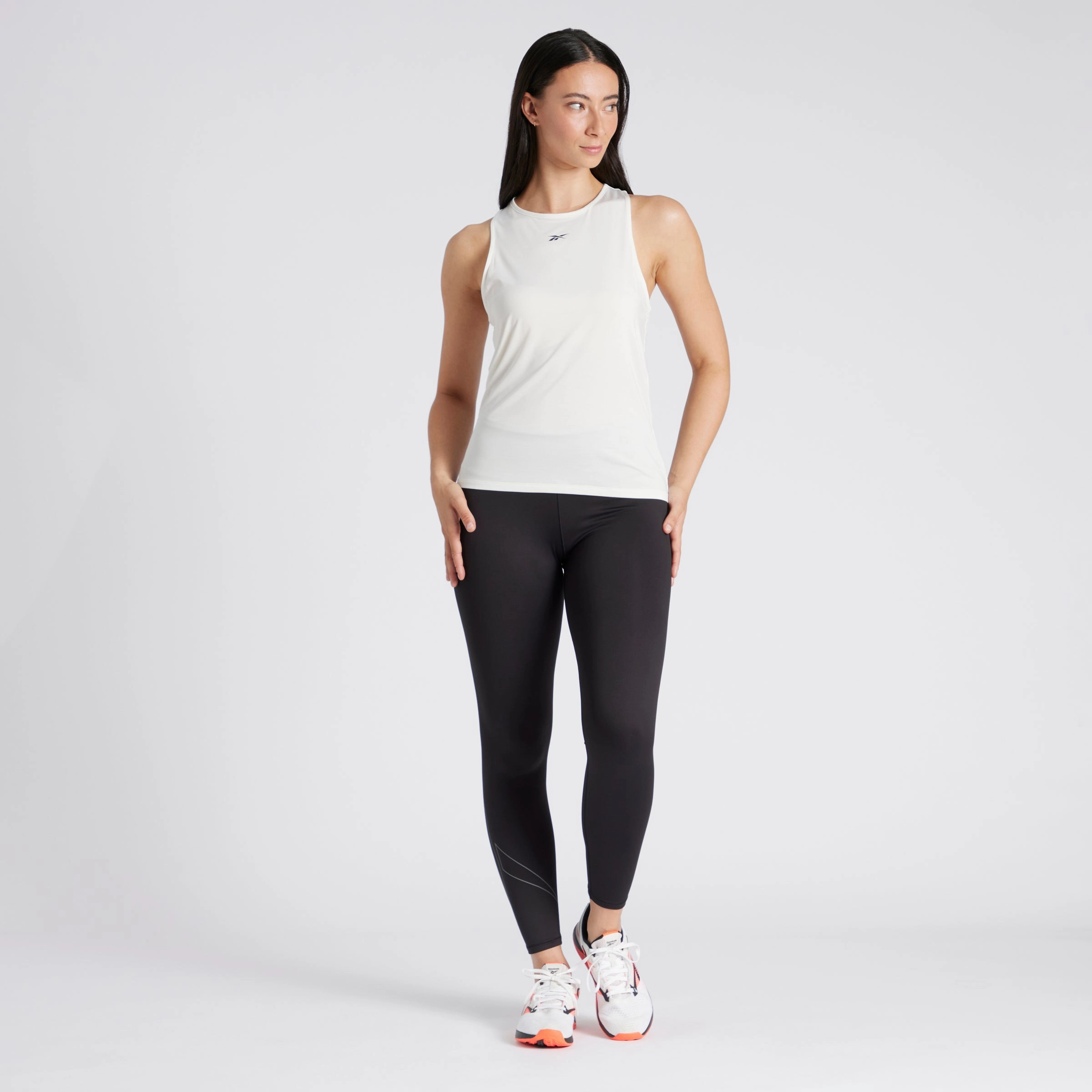 Rbk-Chill Athletic Tank Chalk