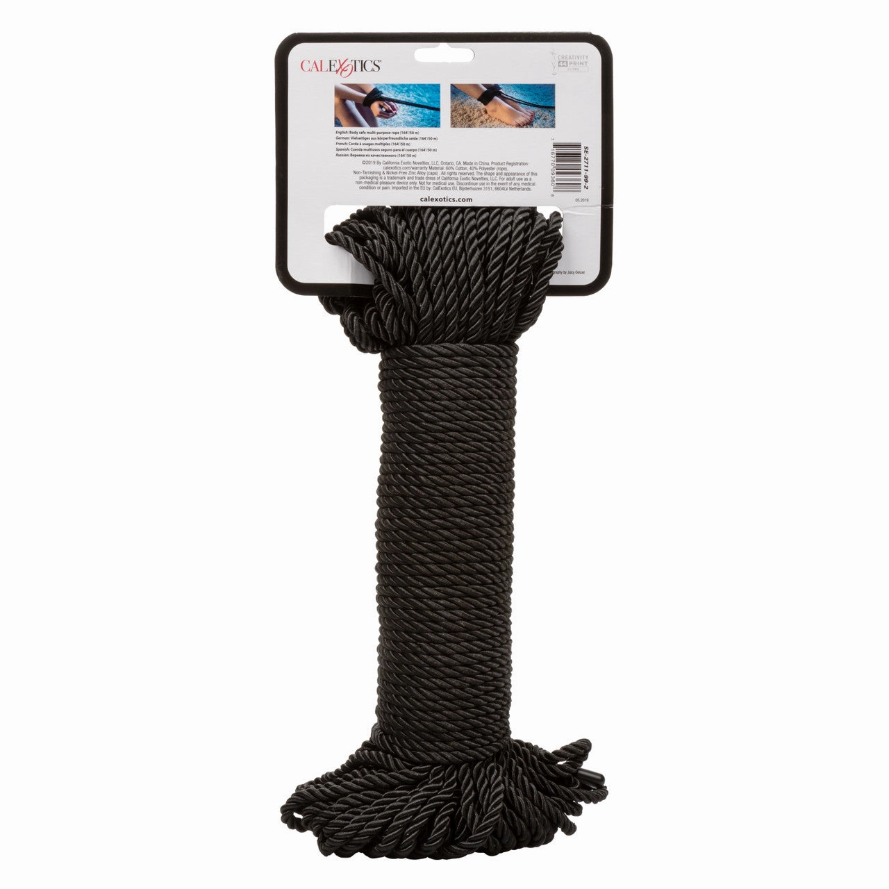 Scandal BDSM 50m Rope - Black