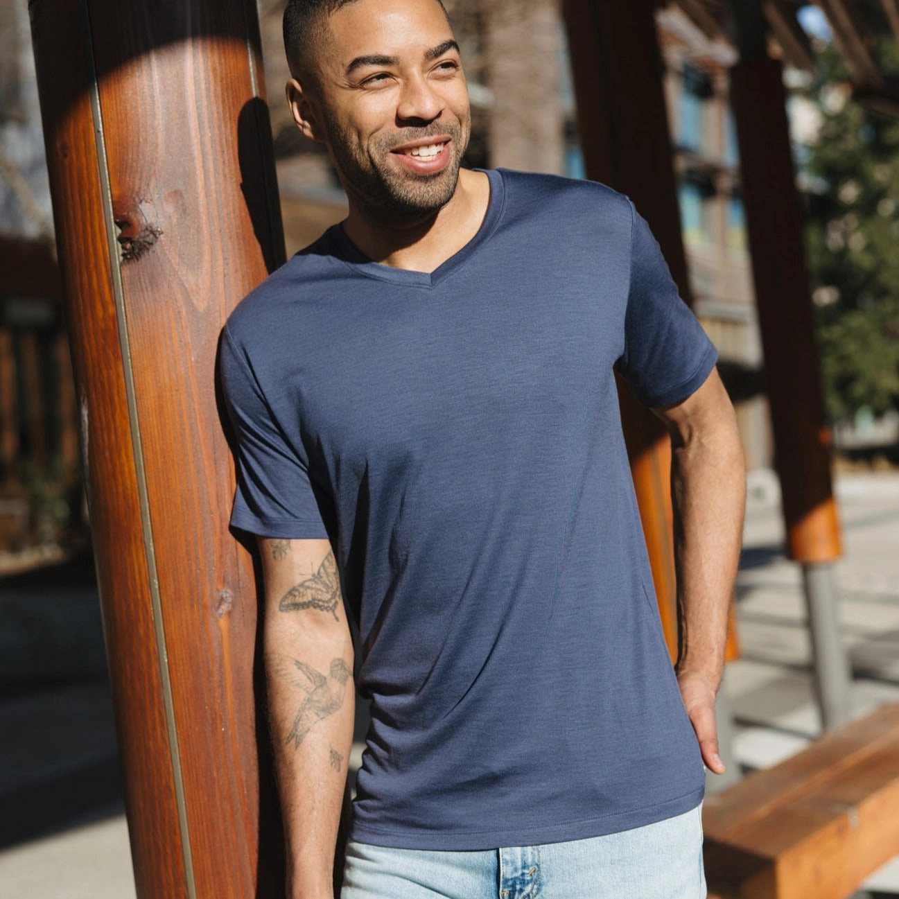 Signature Standard V-Neck Tee