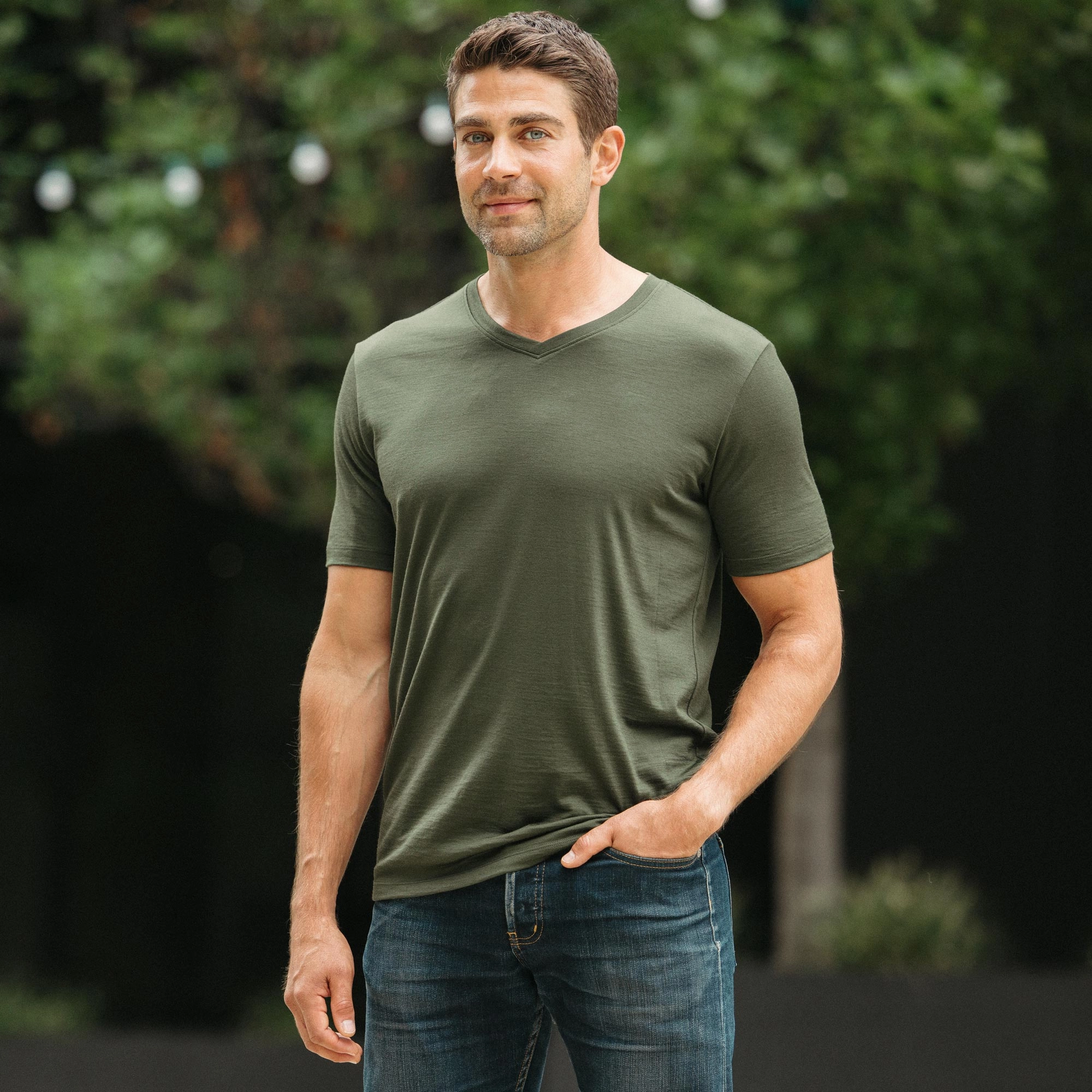 Signature Standard V-Neck Tee