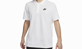 Sportswear Men's Polo "WHITE/BLACK"