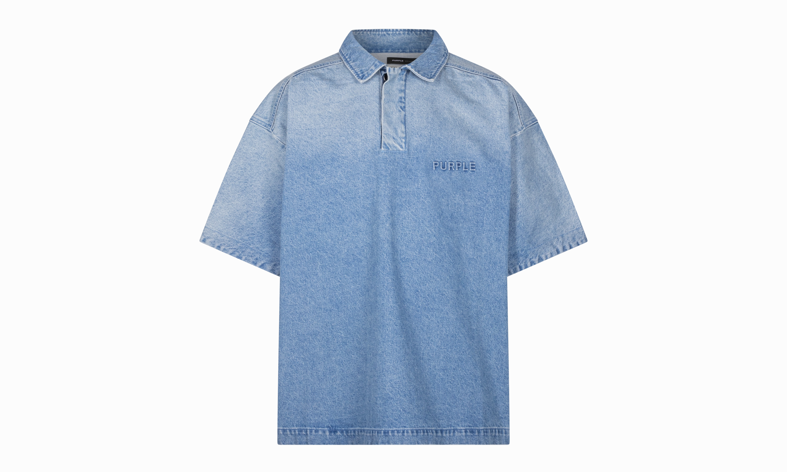SS EMBOSS POLO "Blue"