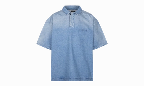 SS EMBOSS POLO "Blue"