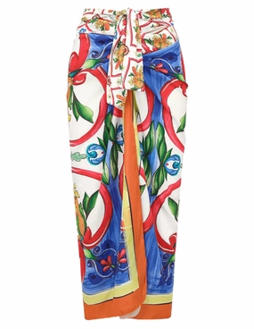 St. Barths La Robe Mediterranean Tile Sarong