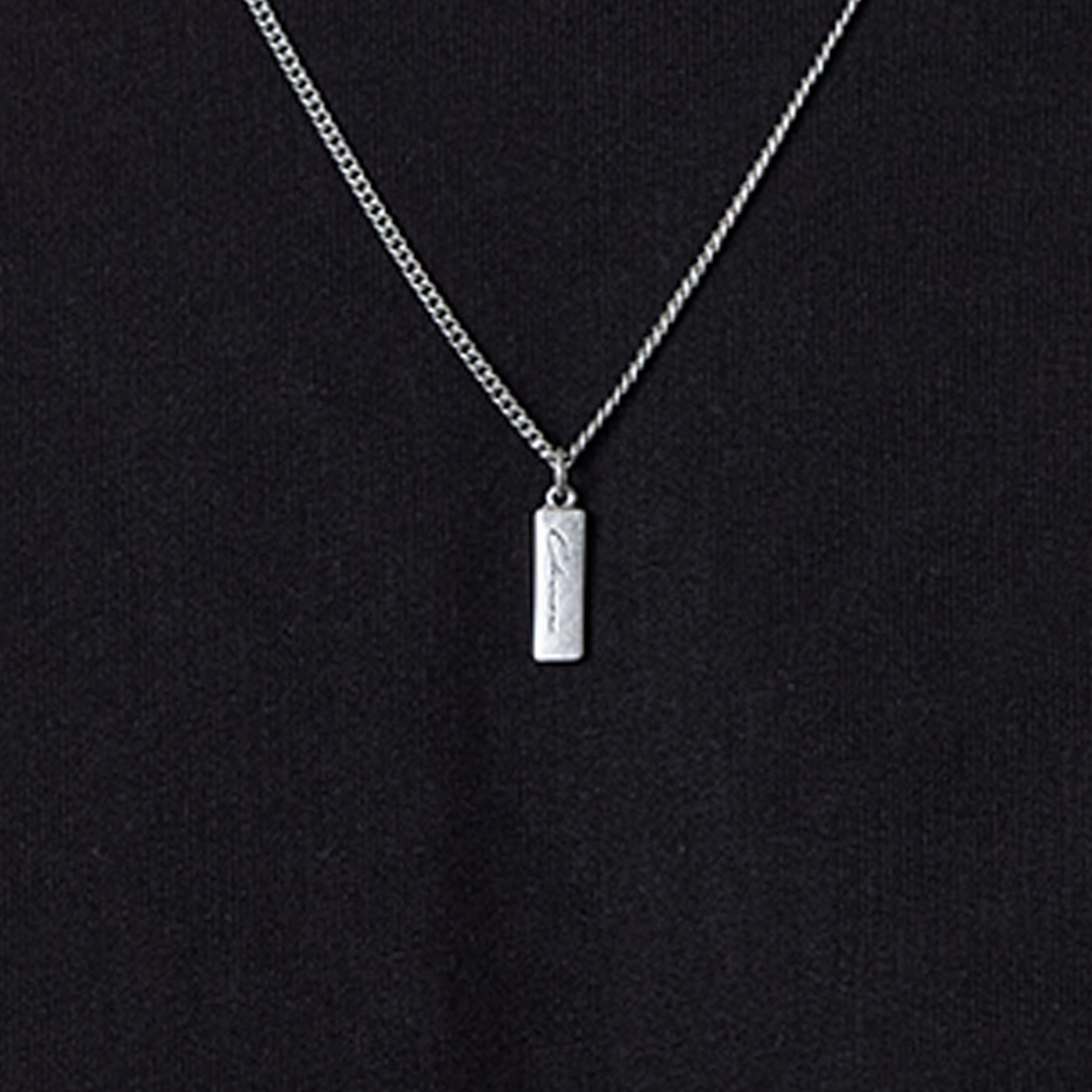 Totem Pendant Necklace | Silver