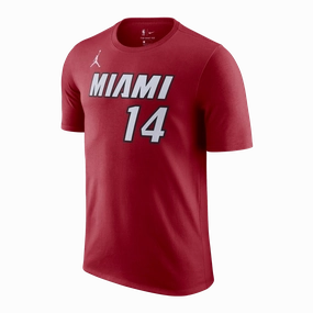 Tyler Herro Nike Jordan Brand Statement Red Name & Number Tee