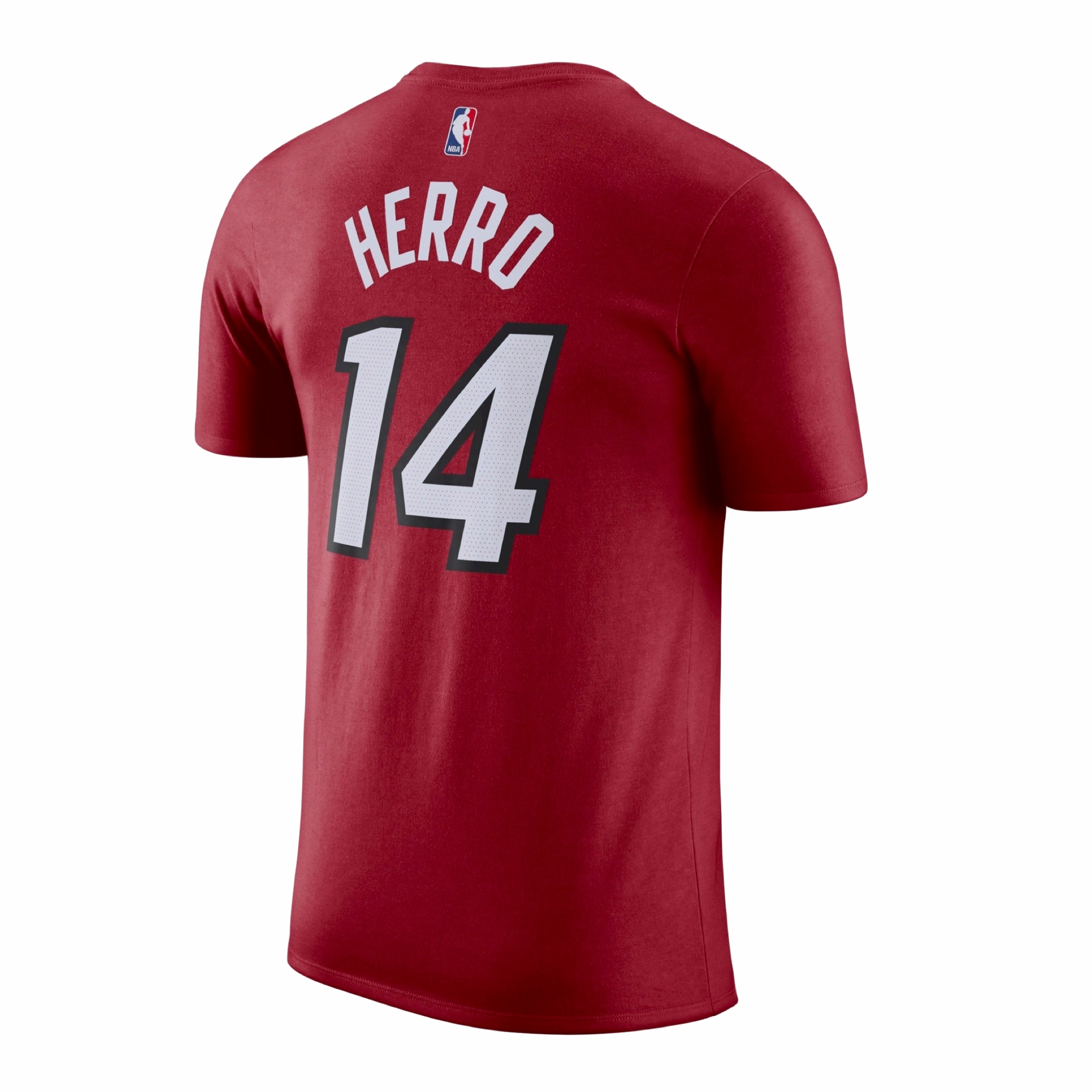 Tyler Herro Nike Jordan Brand Statement Red Name & Number Tee