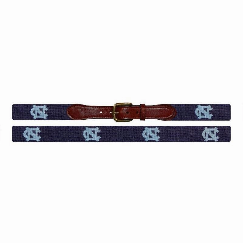 UNC Needlepoint Belt