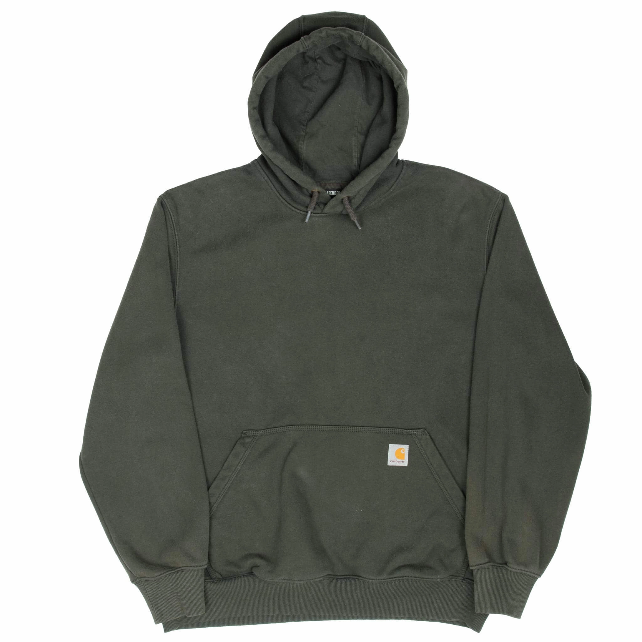 VINTAGE CARHARTT CLASSIC GREEN HOODIE SWEATSHIRT 2000S SIZE LARGE