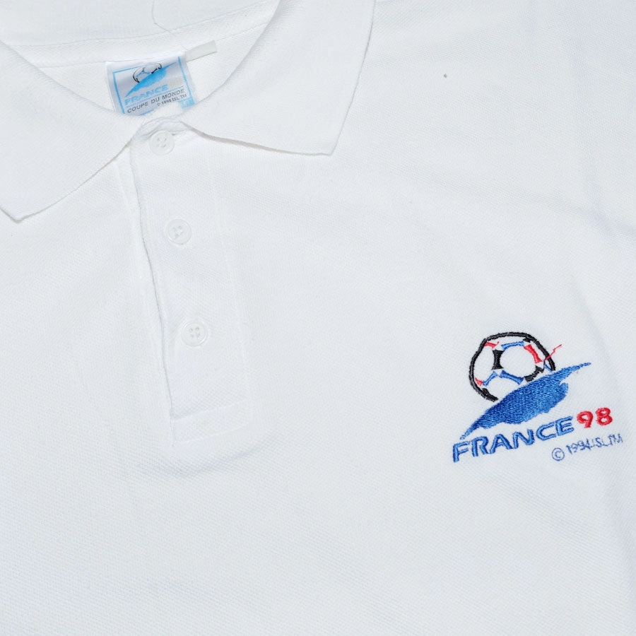 Vintage France World Cup 98 Polo XLarge