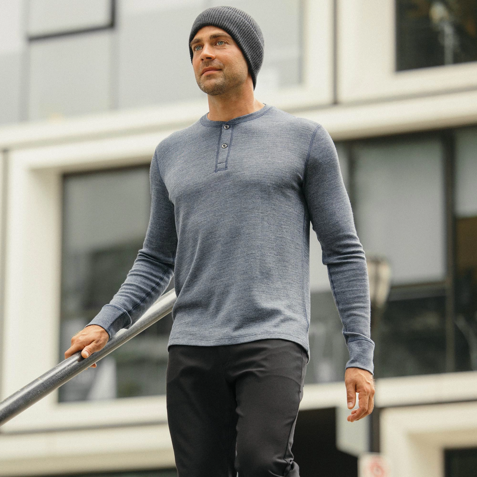 Waffle Henley