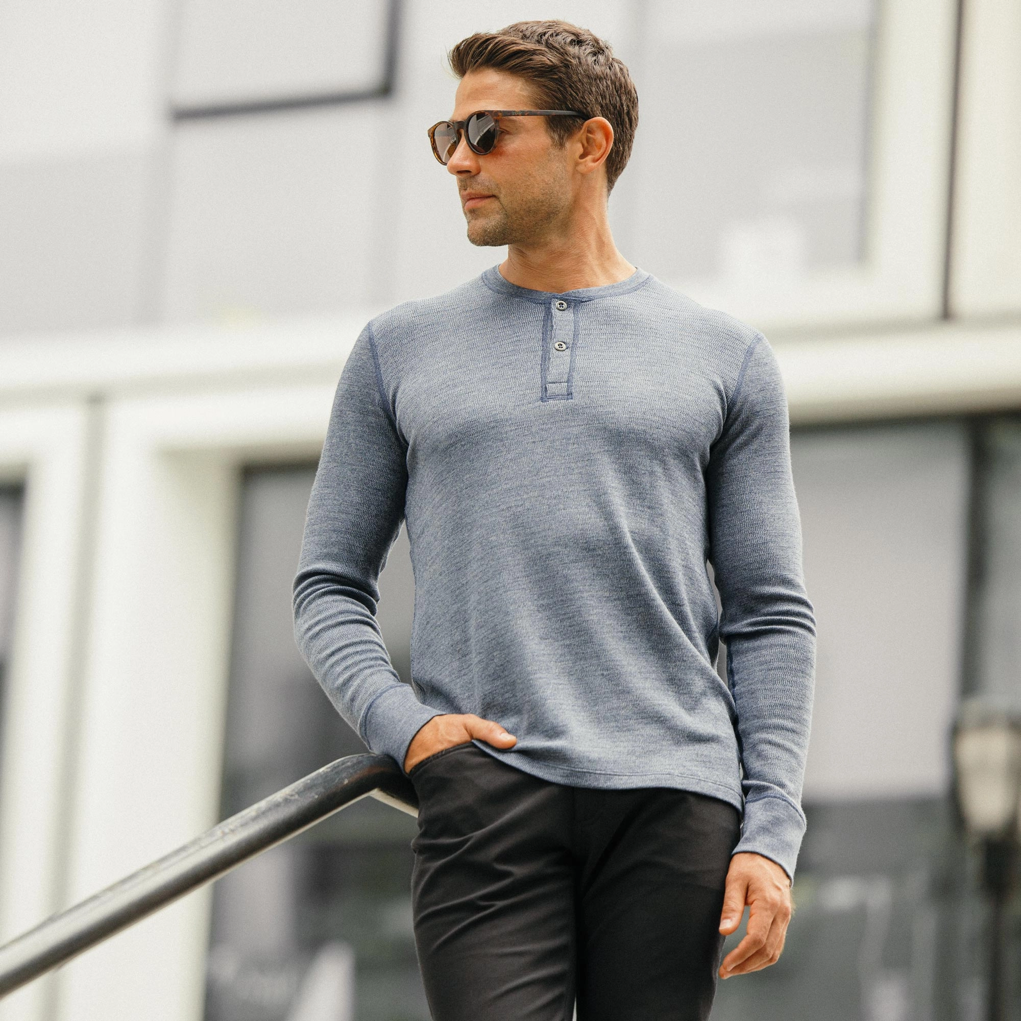 Waffle Henley