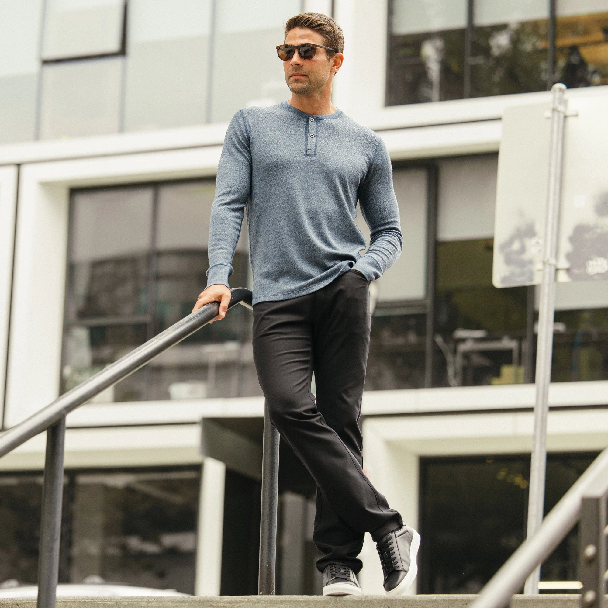Waffle Henley