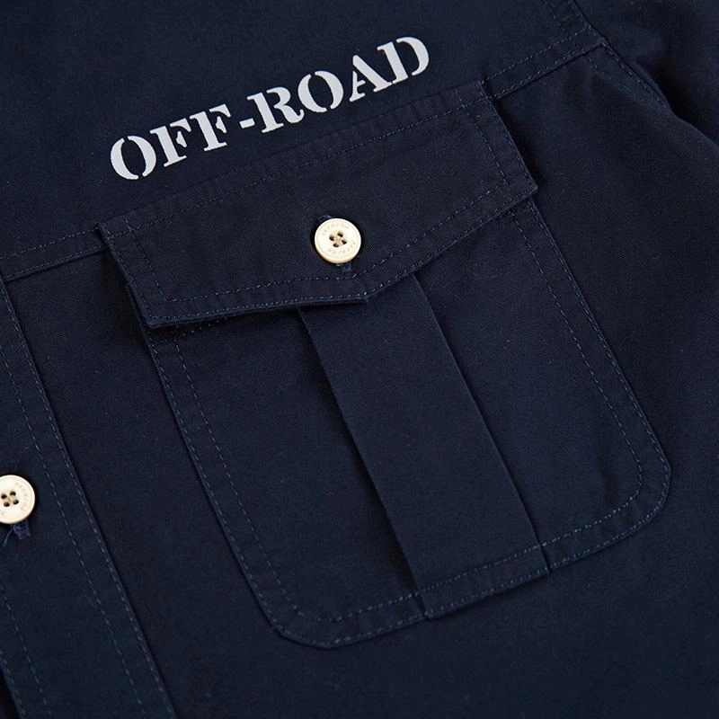 West Louis™ Military Off Road Cotton Shirt