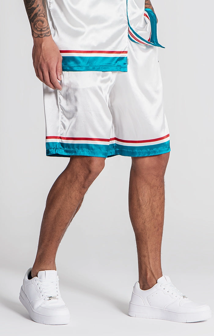 White Cubanito Shorts