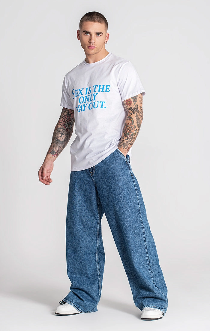 White Escapism Tee