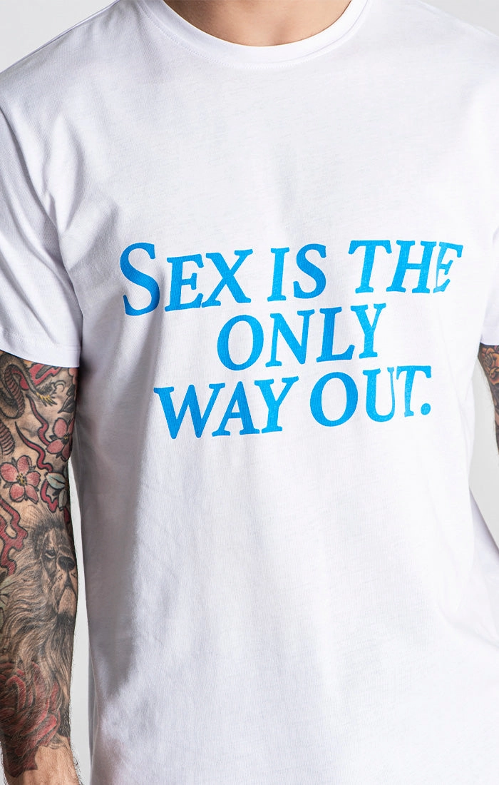 White Escapism Tee