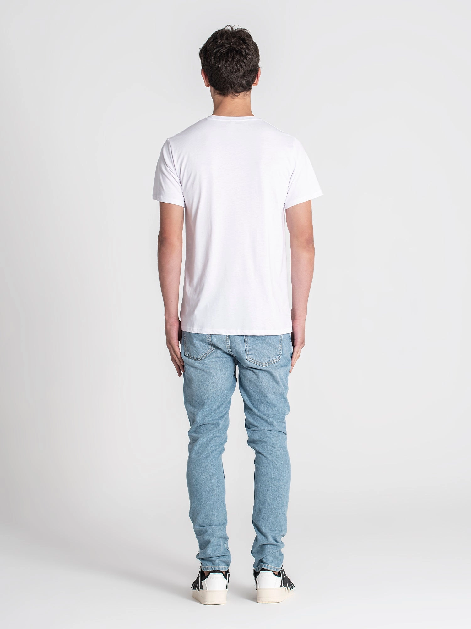 White Melting Bear Tee