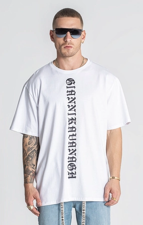 White Message Tee