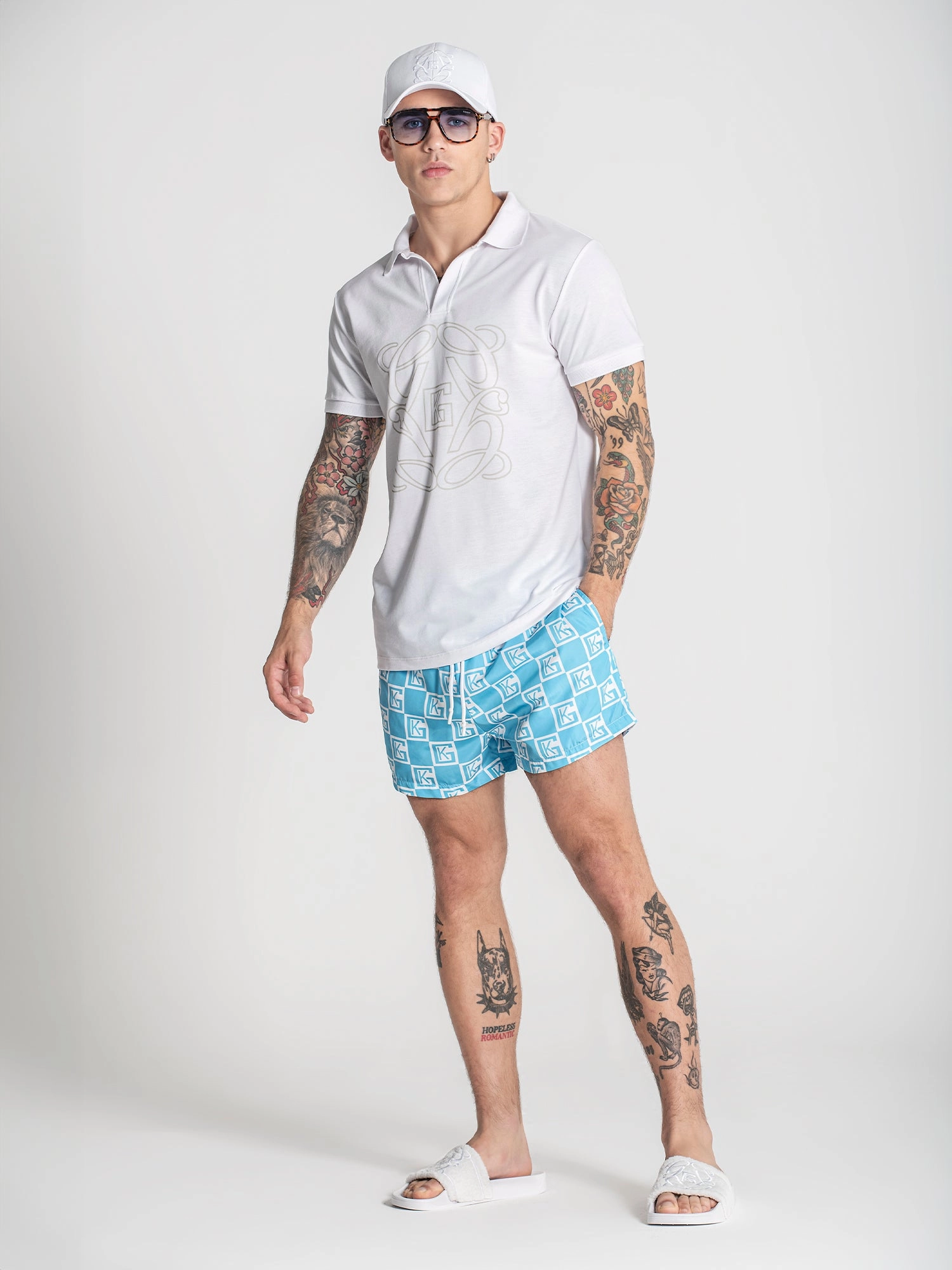 White Nouveau Polo