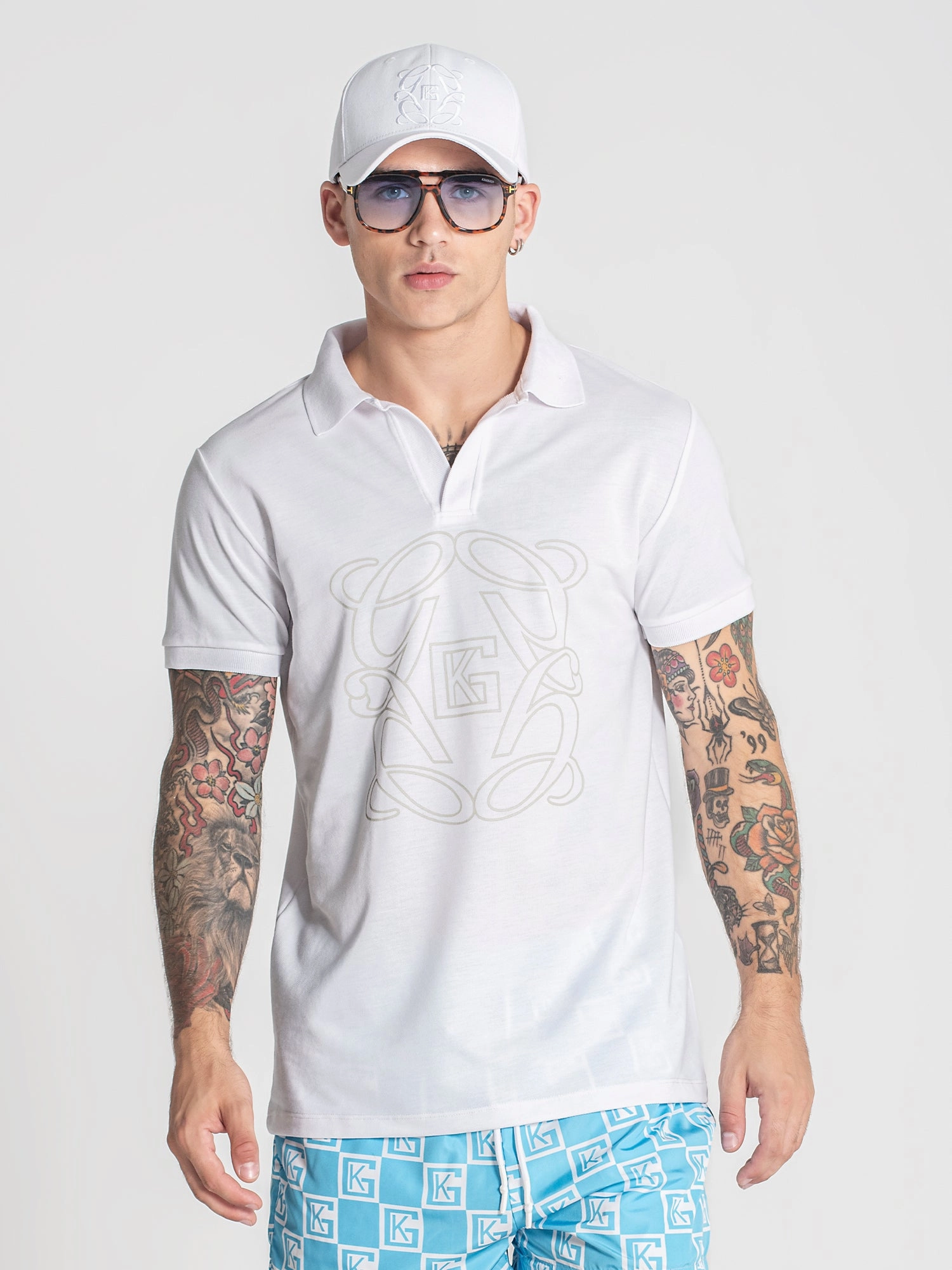White Nouveau Polo