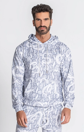 White Sakura Hoodie