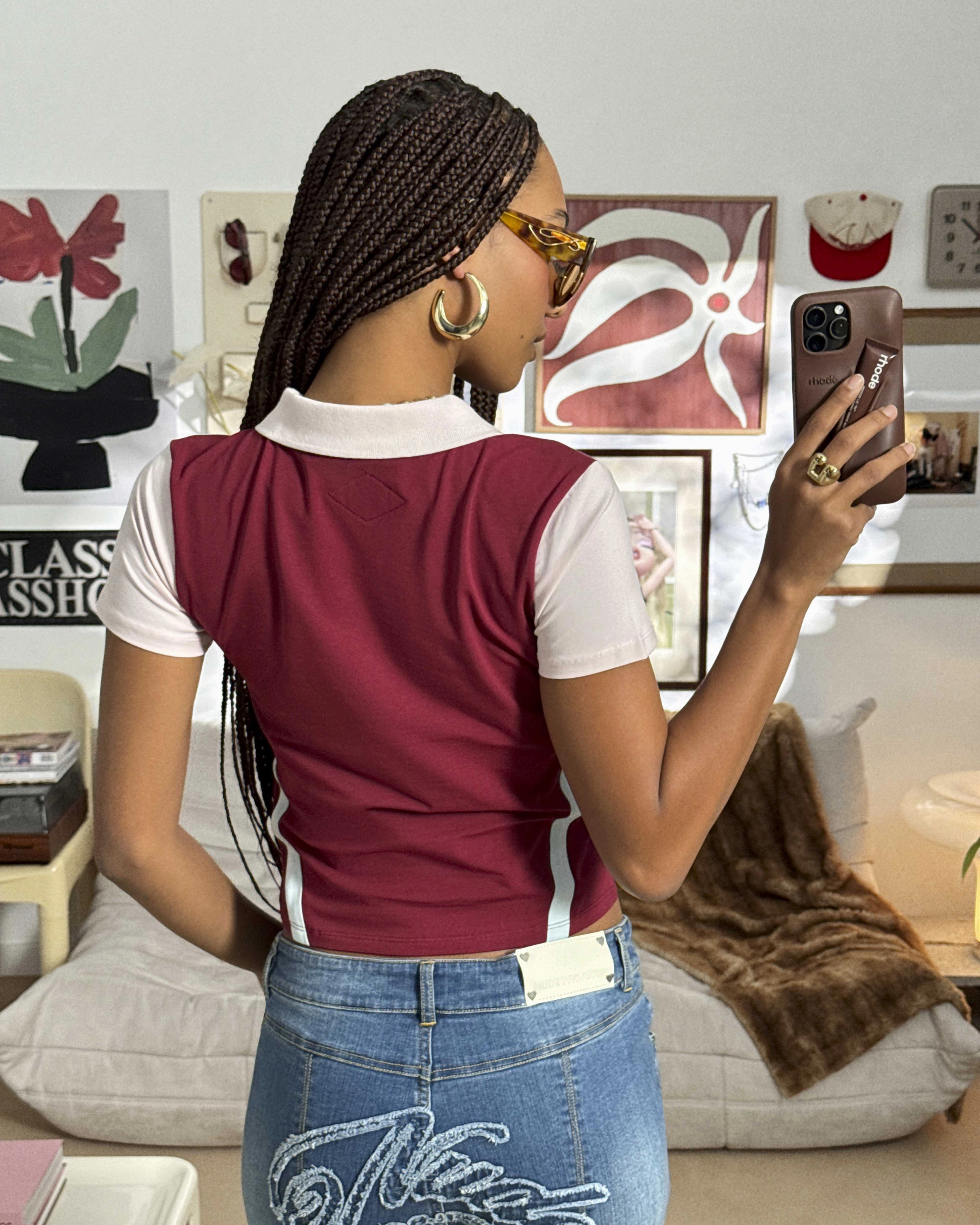 Winner Polo Burgundy