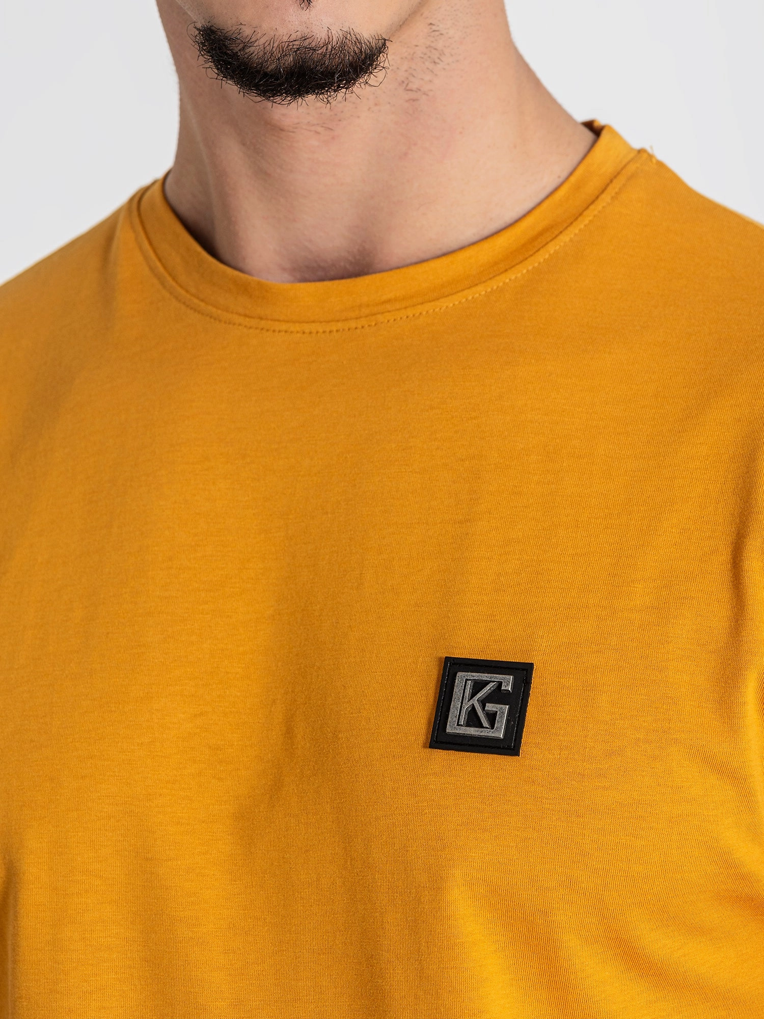 Yellow GK Plaque Tee